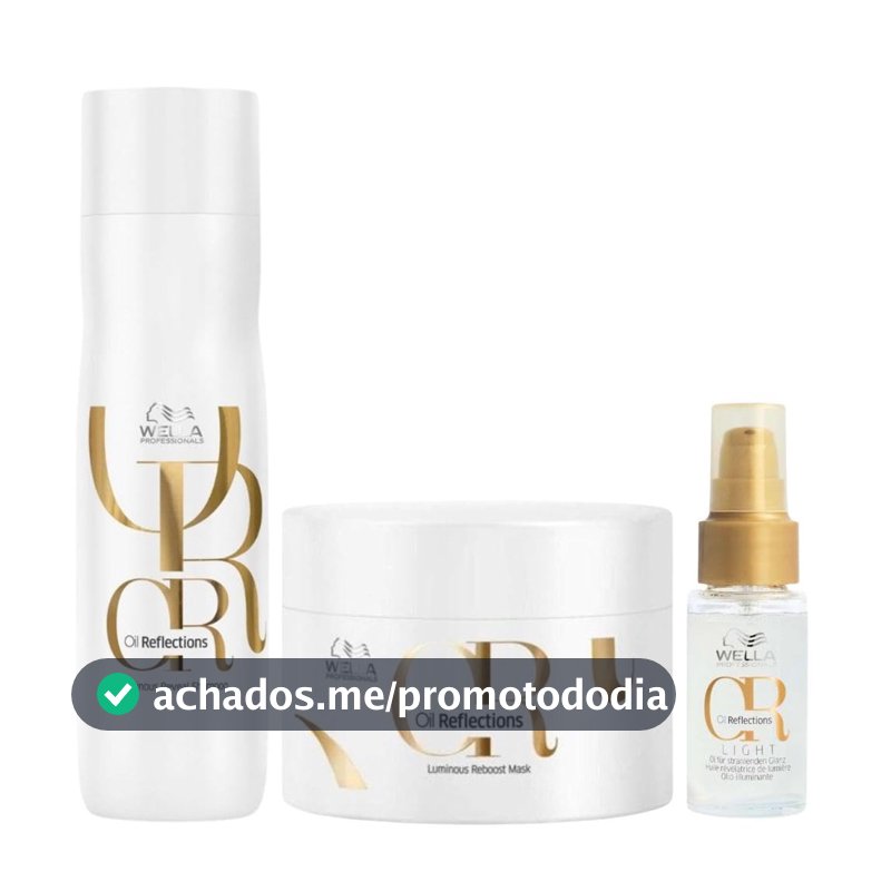 Kit Wella Professionals Oil Reflections Power Trio