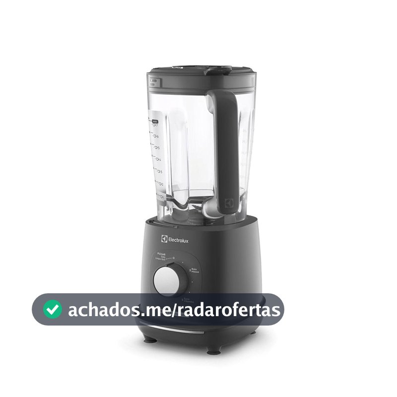 Liquidificador Electrolux 1000W 2,7L Efficient com TriForce 5 Velocidades Cinza EBL1000 127V