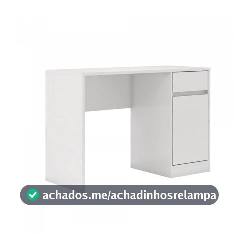 Escrivaninha 1 Gaveta 1 Porta Demóbile Office Morada