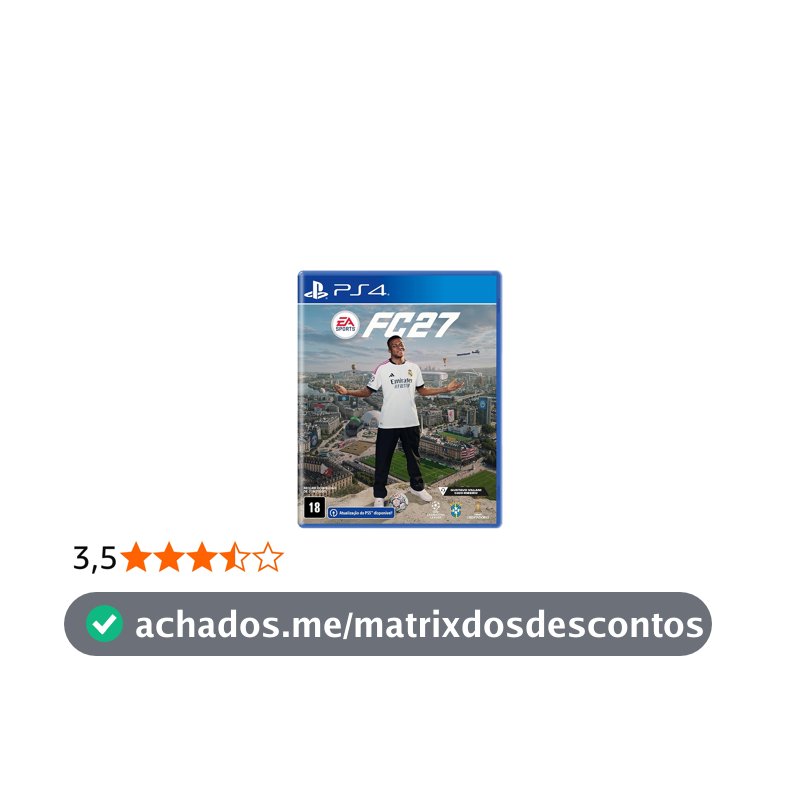 EA Sports FC 27 - PlayStation 4