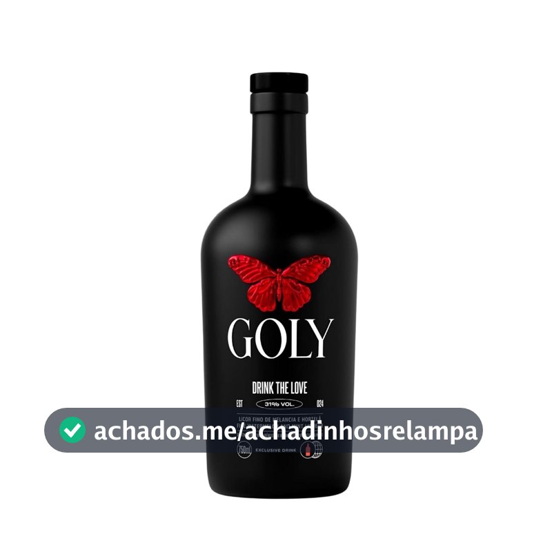 Goly Licor Fino De Melancia e Hortelã 750ml