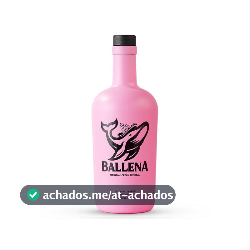 Licor Ballena morango 750ml