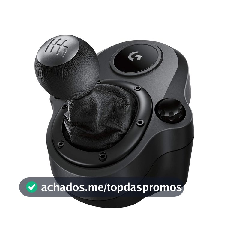 Câmbio Logitech G Driving Force - Compatível com Volantes Logitech G29, G920 e G923 para PS5, PS4, Xbox Series X