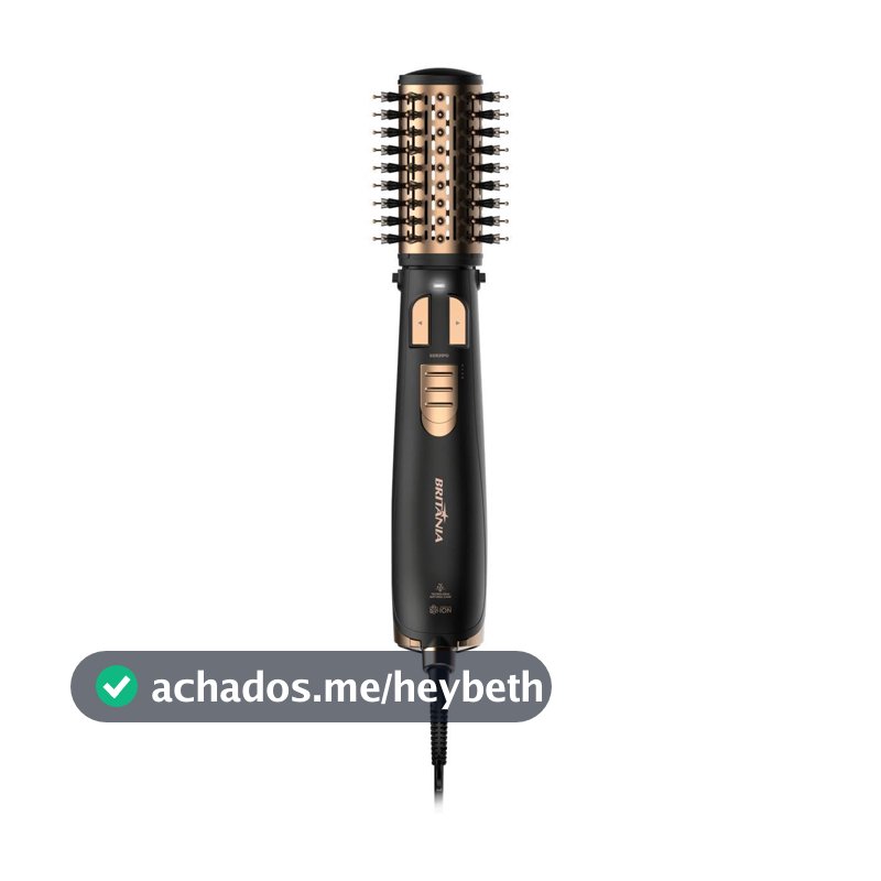 Britânia Escova Rotativa 2 em 1 Gold 1300W Bivolt BER21PD