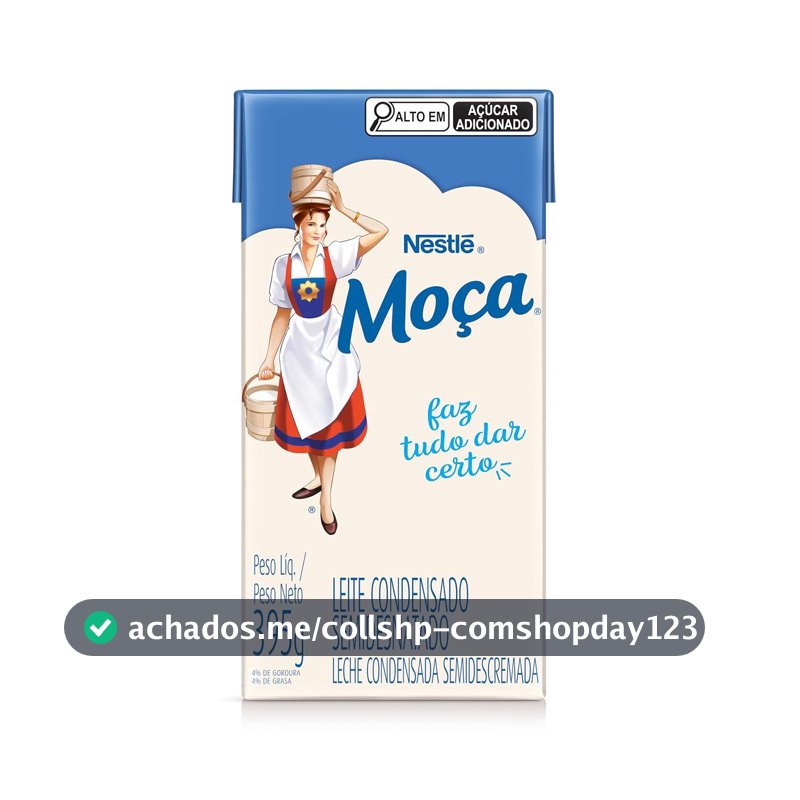 Moça Leite Condensado Tetra Pak, 395g