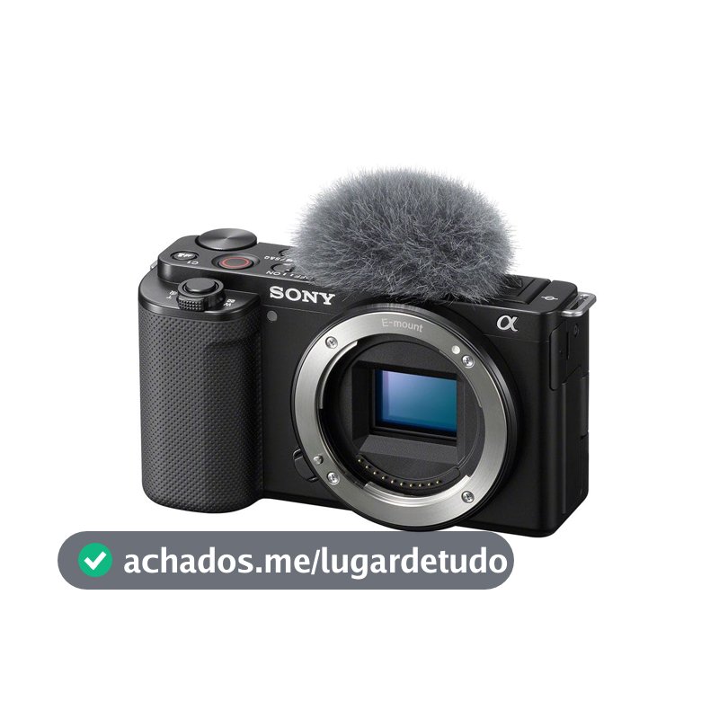 Câmera Sony ZV-E10 Mirrorless 4K (Corpo)