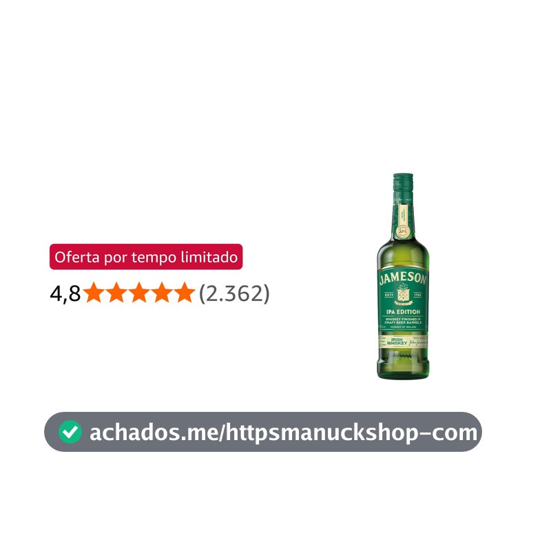 Whiskey Jameson Caskmates IPA Irlandês - 750 ml