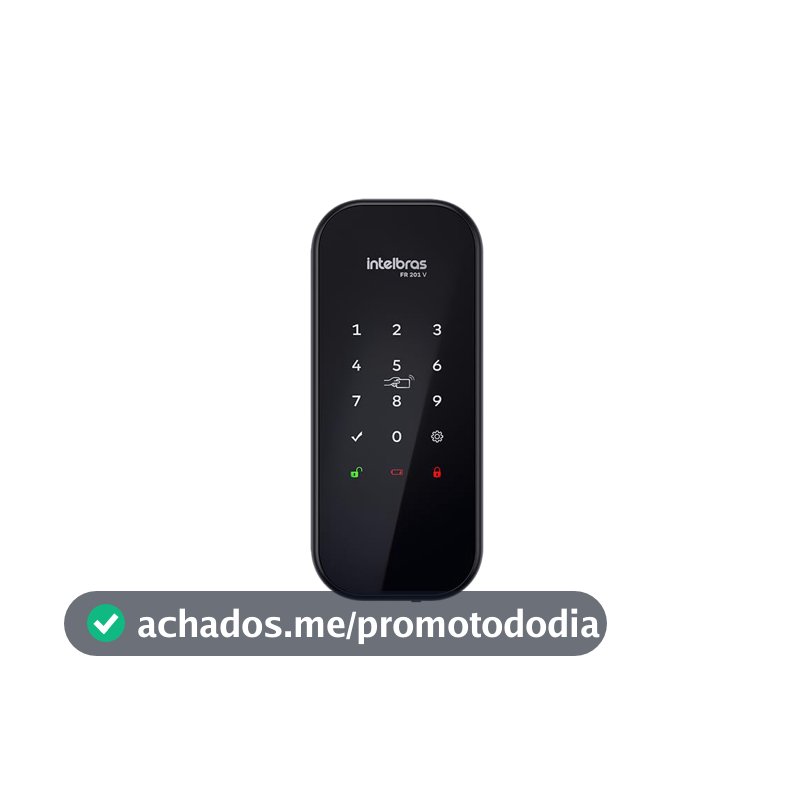 Fechadura Digital de Sobrepor FR 201 V intelbras