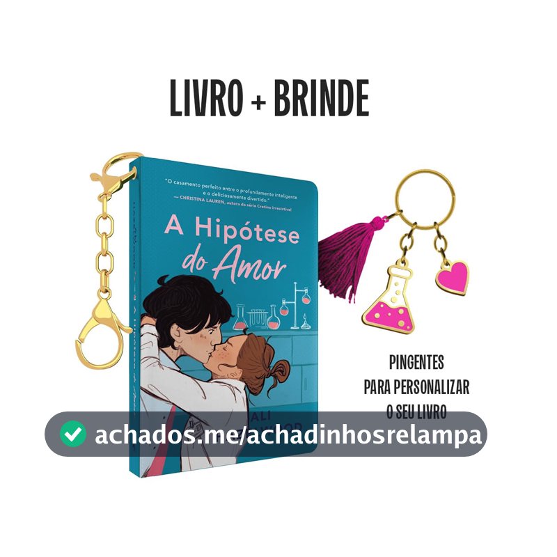 A hipótese do amor (Livro de bolso com chaveiro + pingentes)