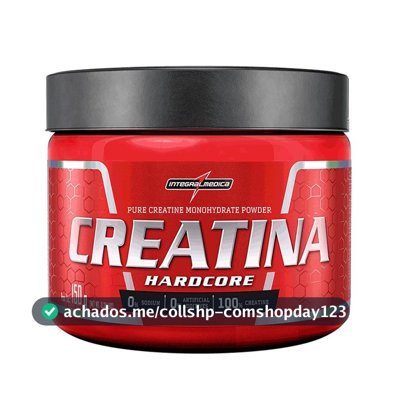 Integralmedica Creatina Hardcore 150g 100% Pura Monohidratada