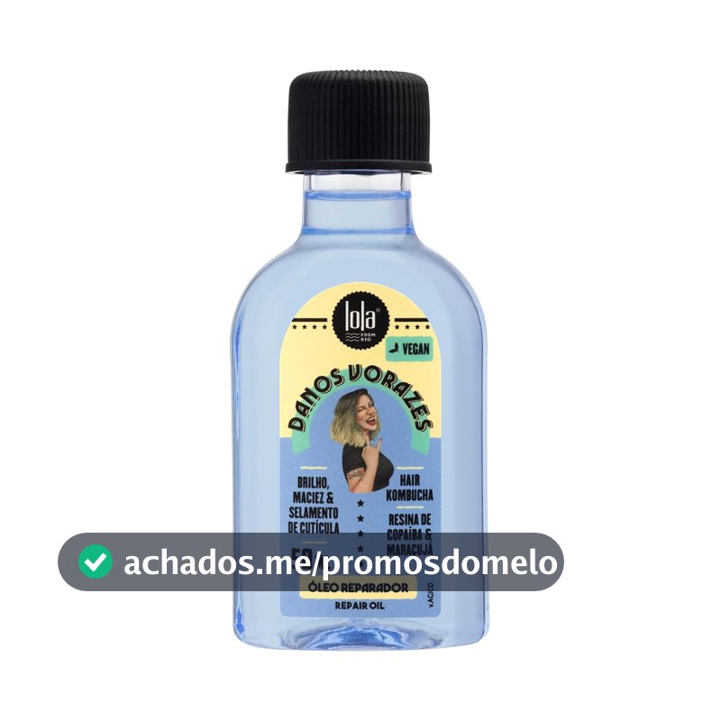 Danos Vorazes Óleo Reparador 50ml , Lola Cosmetics