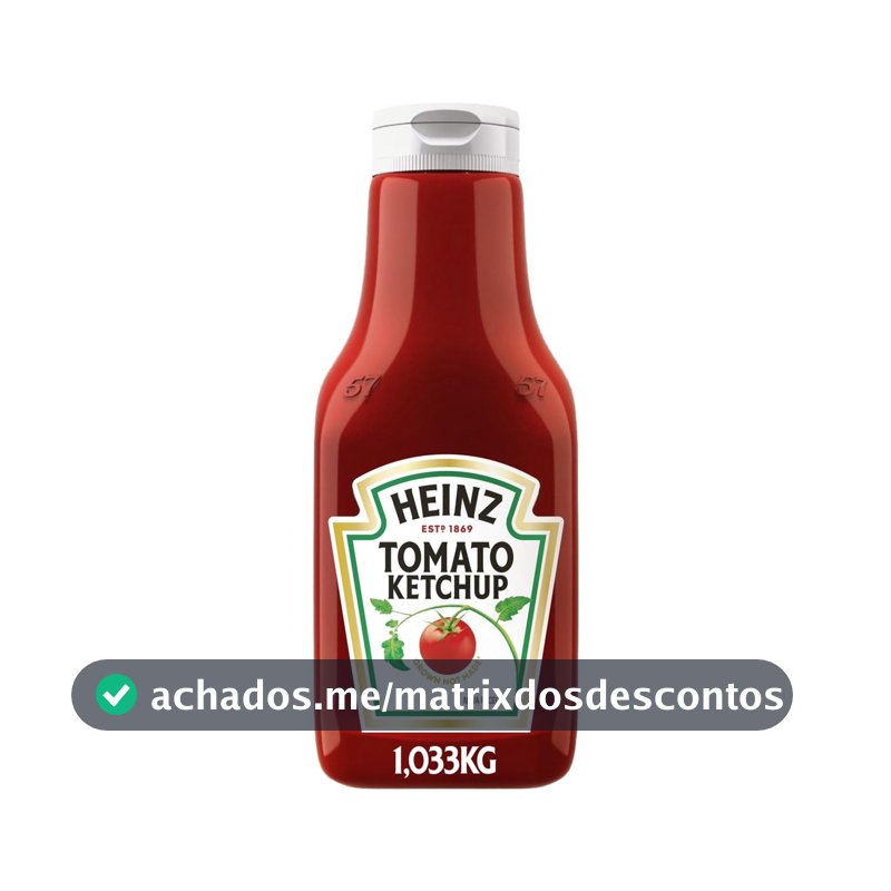 Heinz Ketchup Tradicional 1,033KG