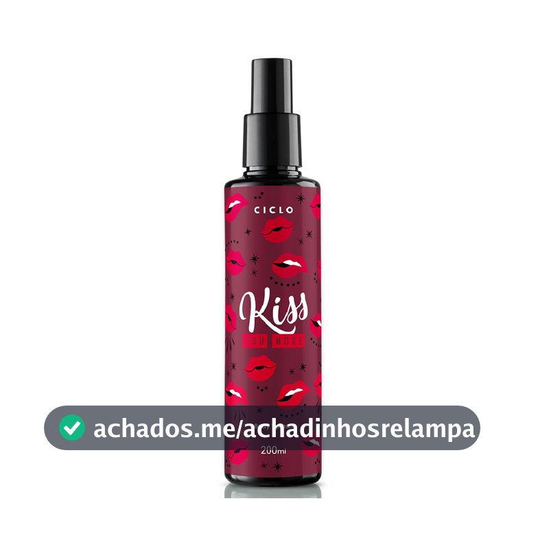 Body Splash Kiss You More Spray Desodorante Corporal 200ml Ciclo Cosmeticos