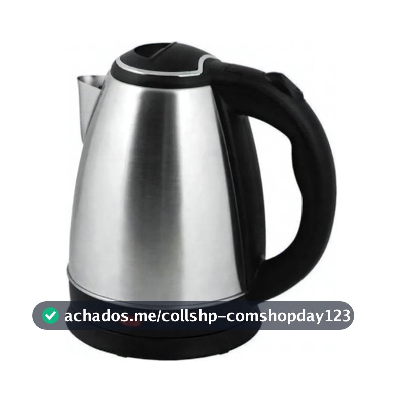 Chaleira Elétrica 1,8l Inox Desligamento Automatico Cor Aço 110v