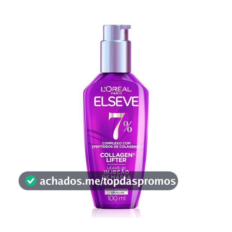 Sérum Leave-in Cabelos Finos Elseve L'Oréal Paris Colágeno Encorpador 100ml