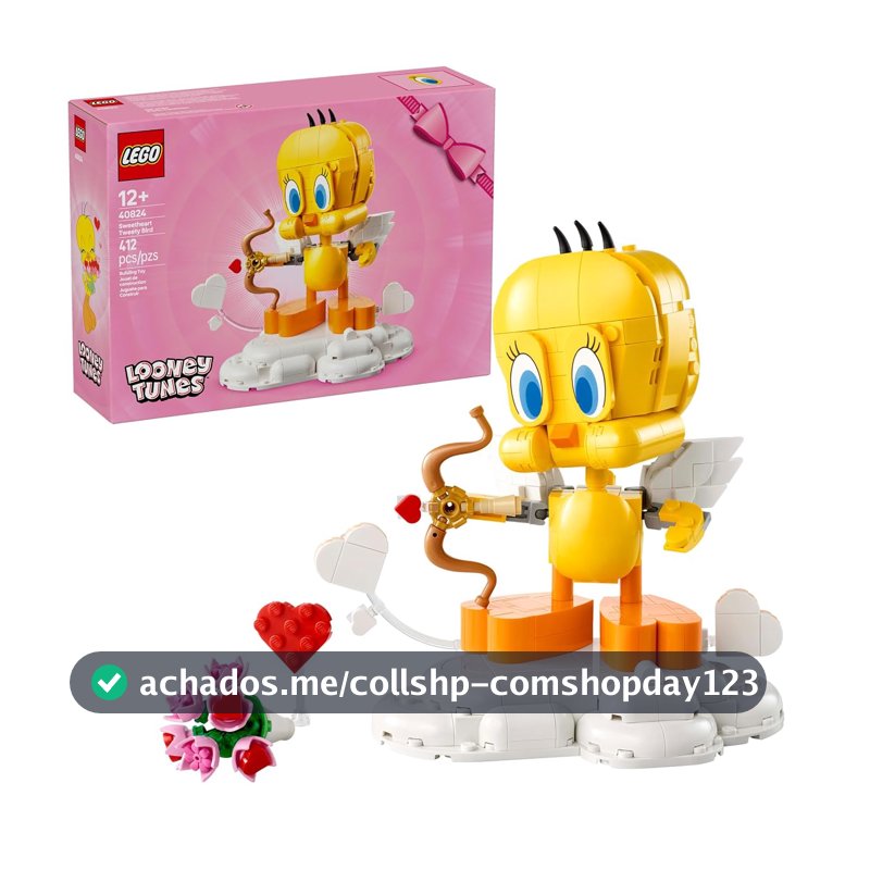 LEGO Looney Tunes Piu-piu Apaixonado de Figura para Exibir 40824