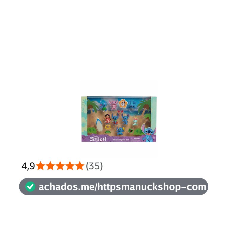 Sunny, Set Figuras Lilo e Stitch 2.25", Stitch