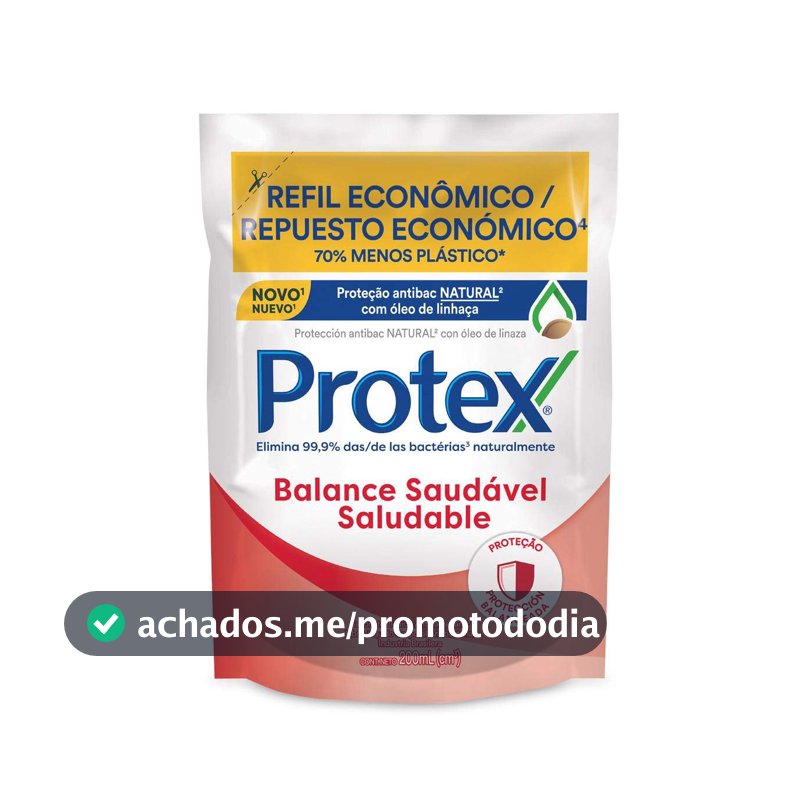 Protex Balance Sabonete Líquido Corporal Antibacteriano, 200ml