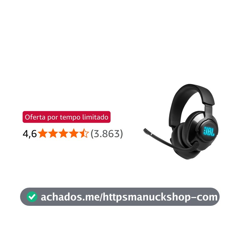 JBL, Headset Gamer, Quantum 400 - Preto
