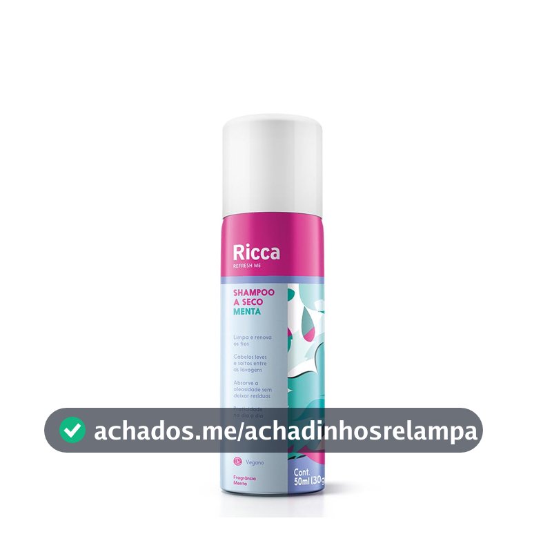 Ricca Shampoo A Seco Menta 50ml