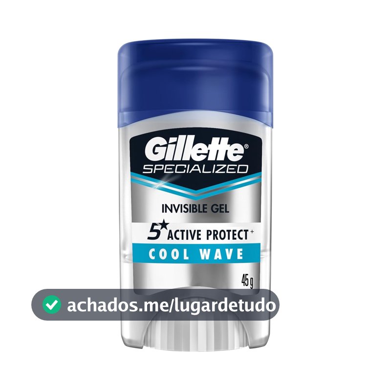 Gillette Desodorante Antitranspirante em Gel Cool Wave 45 g