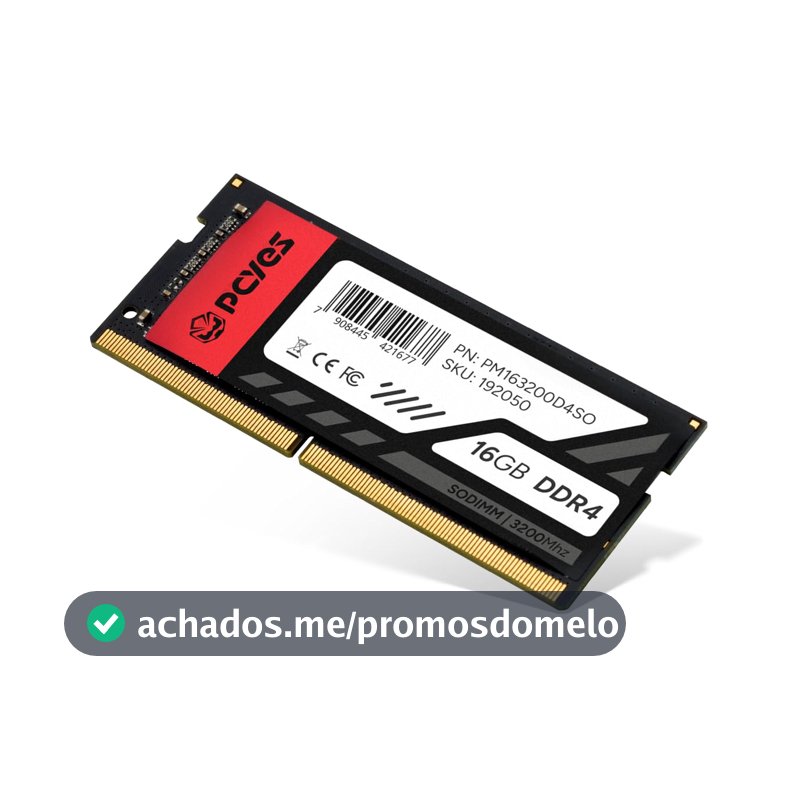 PCYES Memoria Sodimm 16GB DDR4 3200MHz - PM163200D4SO