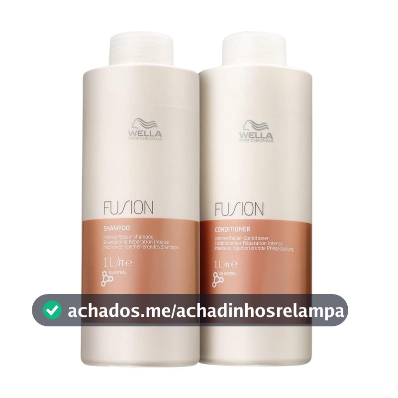 Kit Wella Professionals Fusion Salon Duo (2 Produtos)