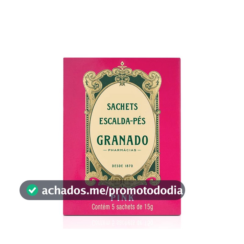 Sachê para Escalda-Pés Granado, 60g