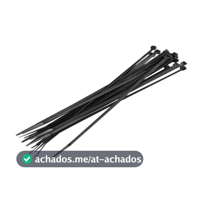 THOMPSON Abraçadeira Nylon 200 Mm X 2 5 Preta Thompson com 100