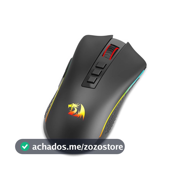 MOUSE GAMER REDRAGON COBRA PRO SEM FIO PRETO M711-PRO