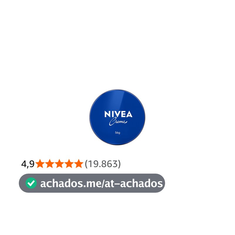 NIVEA Creme Hidratante Lata 56g, Hidratação Profunda 24h, Corporal, Uso Diário, Multibenefícios, Todas as Peles