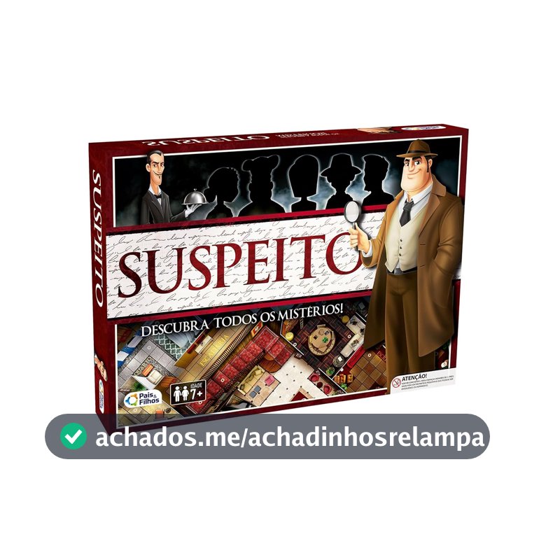 Jogo de Tabuleiro Pais e Filhos Suspeito