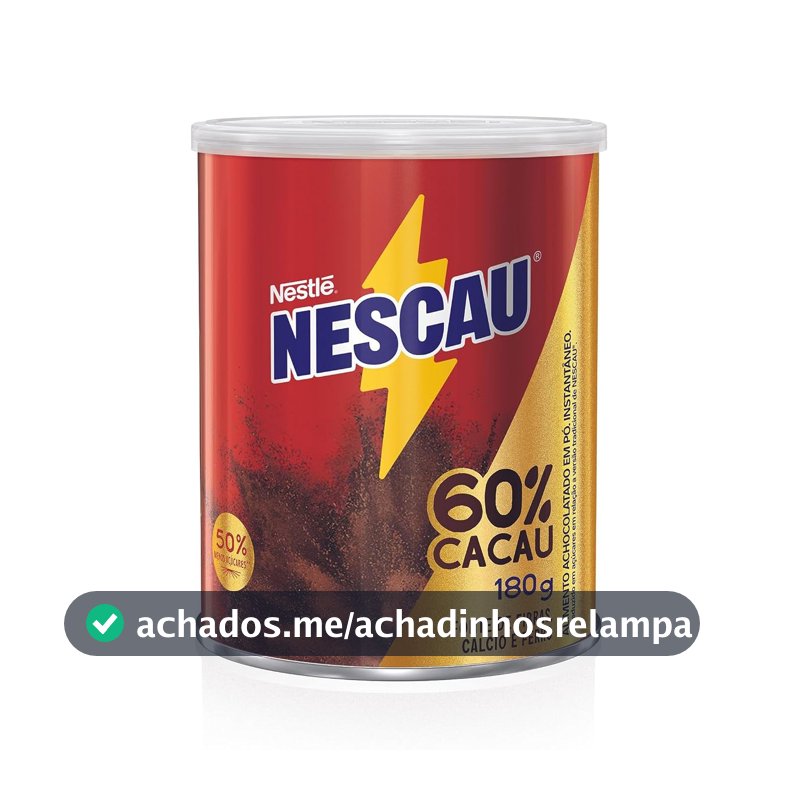 Achocolatado Em Pó NESCAU 60% 180g