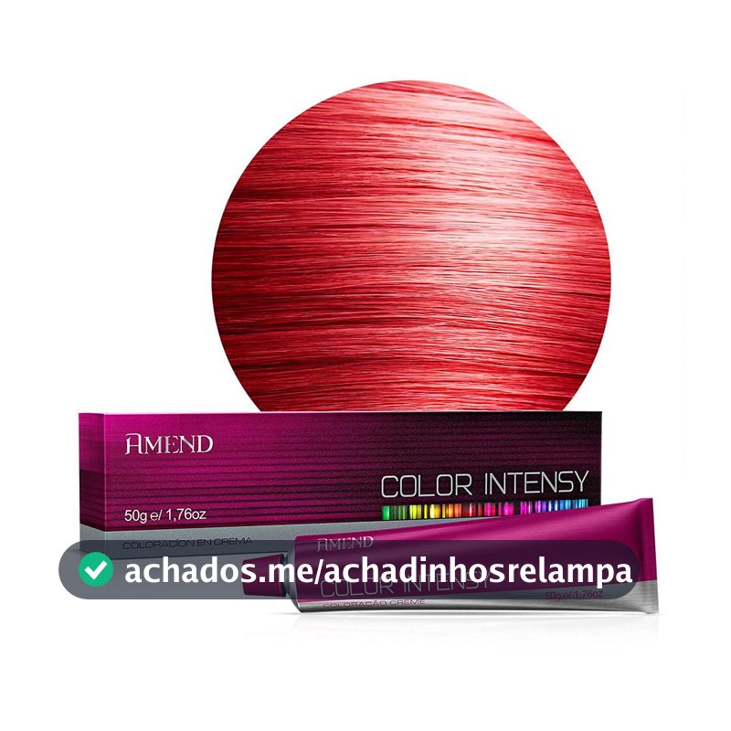 Coloração 0.6 Vermelho Intensificador 50g