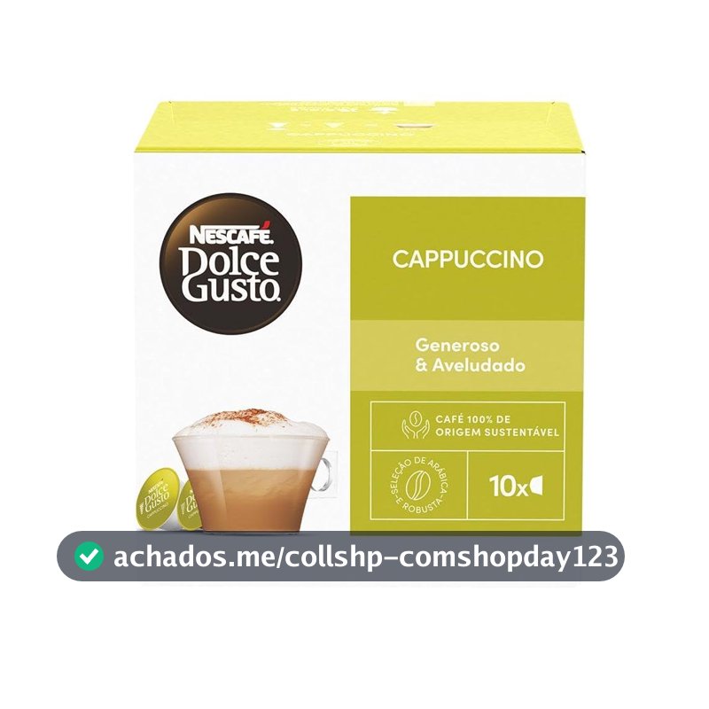 NESCAFÉ DOLCE GUSTO Café em Cápsula Cappuccino 10 Cápsulas