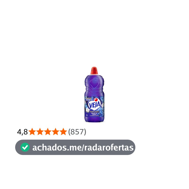 Limpador Perfumado Veja Banho de Cheiro 2L