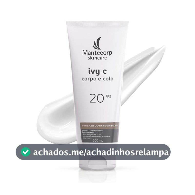 Mantecorp Skincare Ivy C Hidratante Rejuvenescedor Corporal Corpo E Colo
