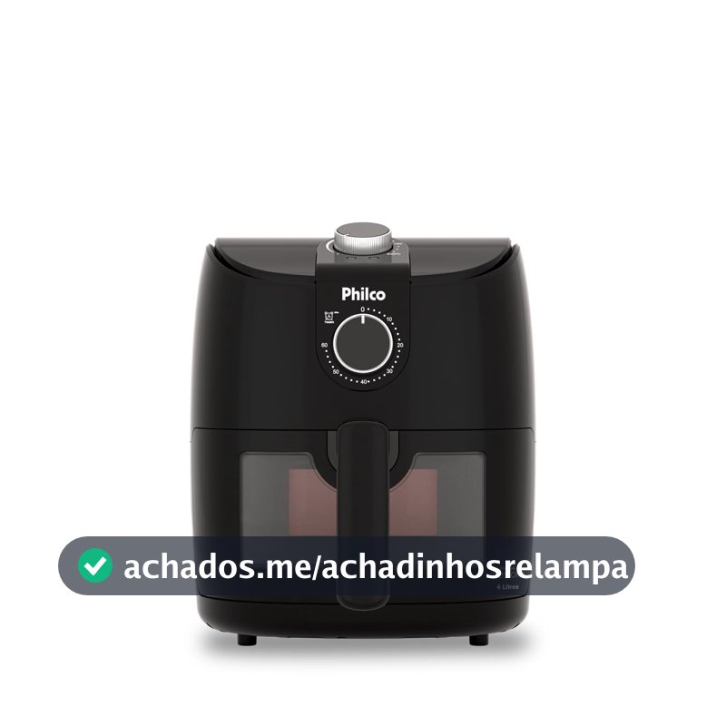 Air Fryer Philco 4L Revestimento Redstone 1500W PAF40A 127V