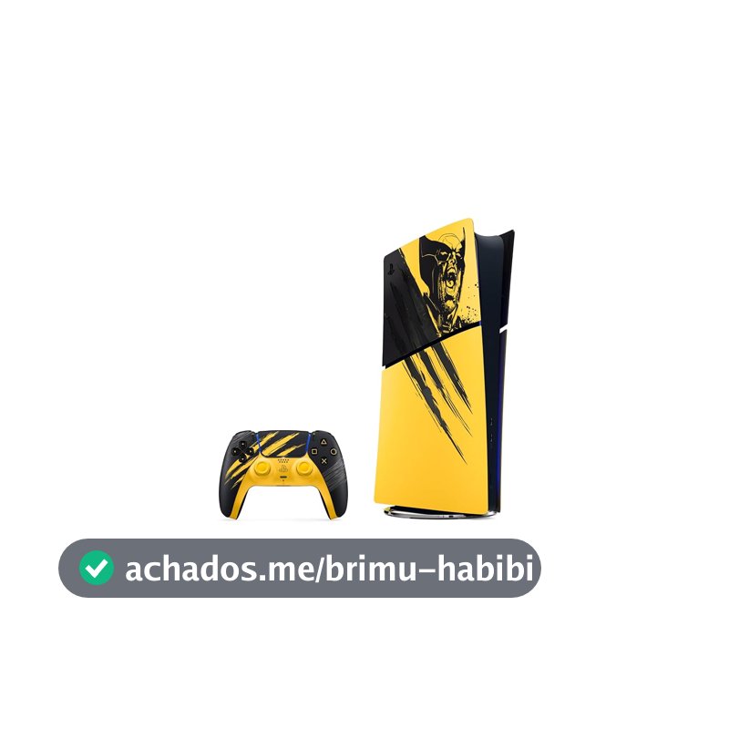PlayStation®5 Edição Digital – Marvel's Wolverine Pacote de Edição Limitada Amarelo