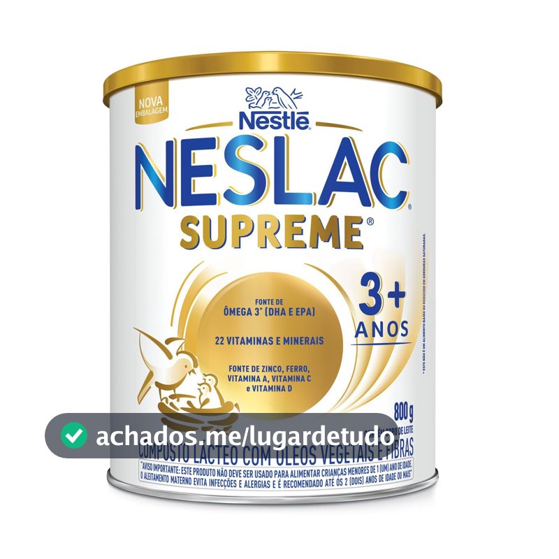Composto Lácteo Neslac Supreme, 800g