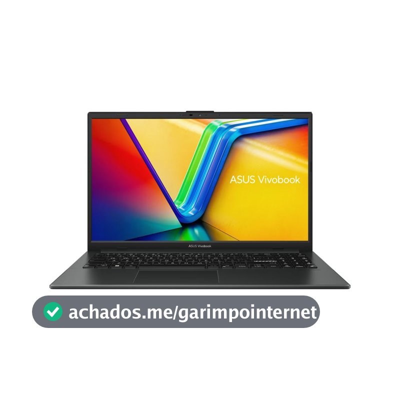 Notebook ASUS VivoBook Go, 15 AMD Ryzen 5 7520U, 8 GB, 256 GB SSD, W11 Home Tela 15,6" FHD, Mixed Black - E1504FA-NJ825W