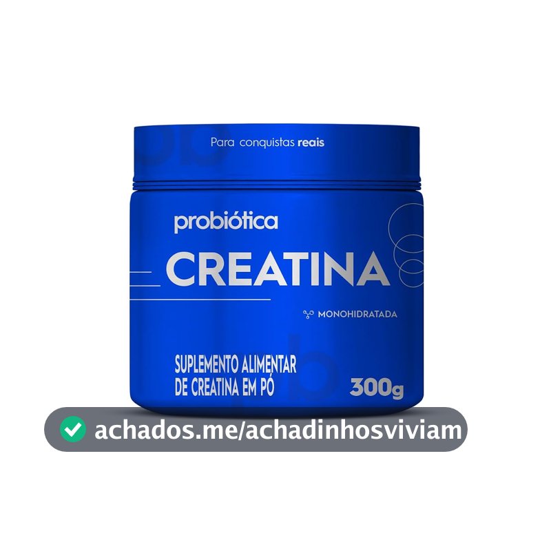 Probiótica Creatina Monohidratada - 300G (embalagem pode variar)
