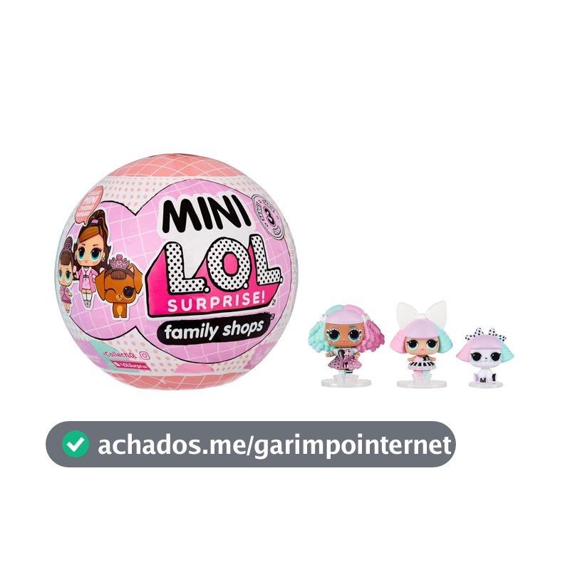 Boneca L.O.L. Surprise Mini Family Sortidas, Mcassab Toys