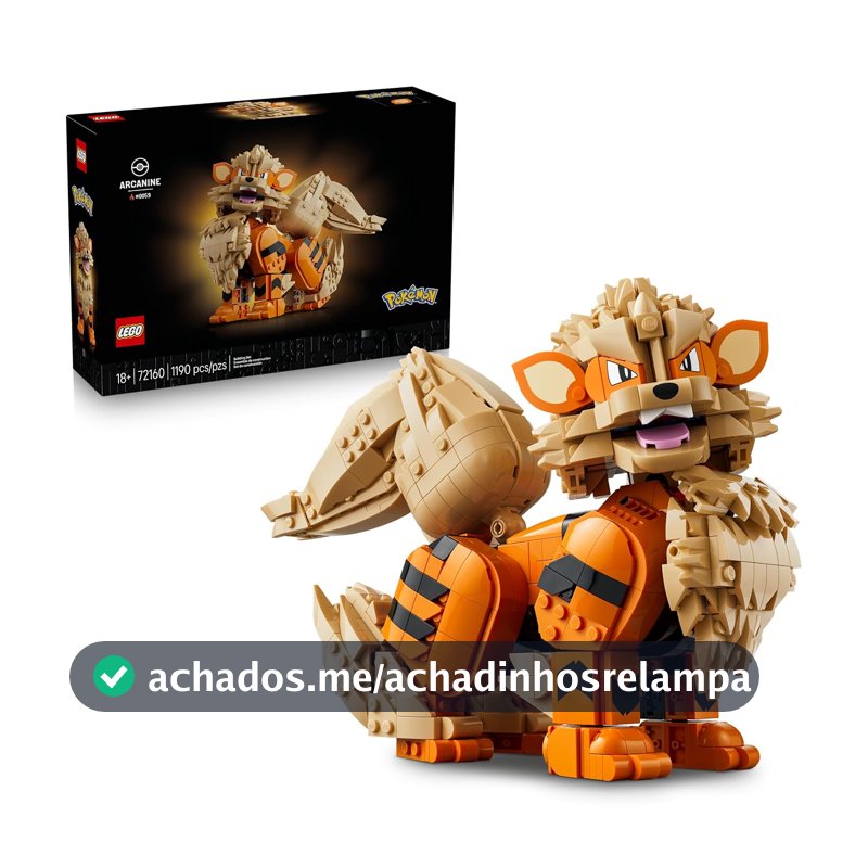 LEGO Pokémon Arcanine 72160