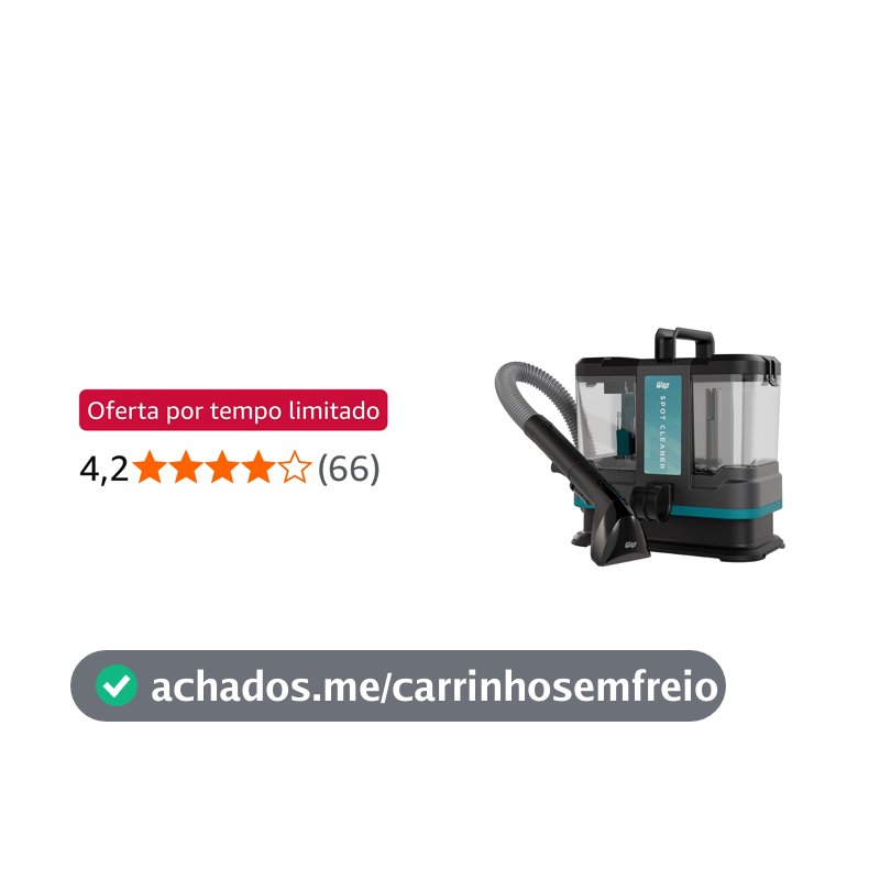 Extratora WAP SPOT CLEANER W4 3 em 1 1650W 220v