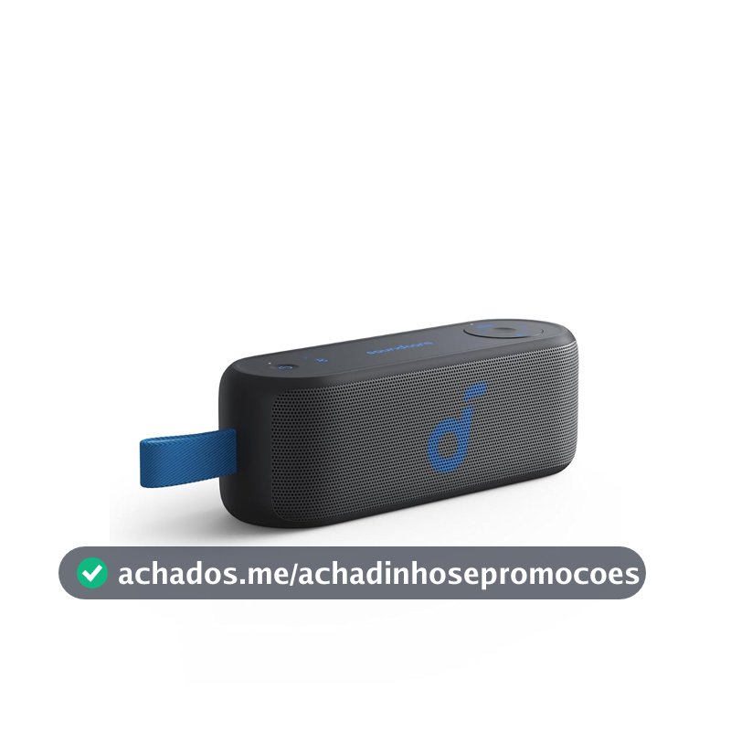 Anker soundcore Select 3 Caixa de Som Bluetooth Portátil, 20h, Ipx7, 16W