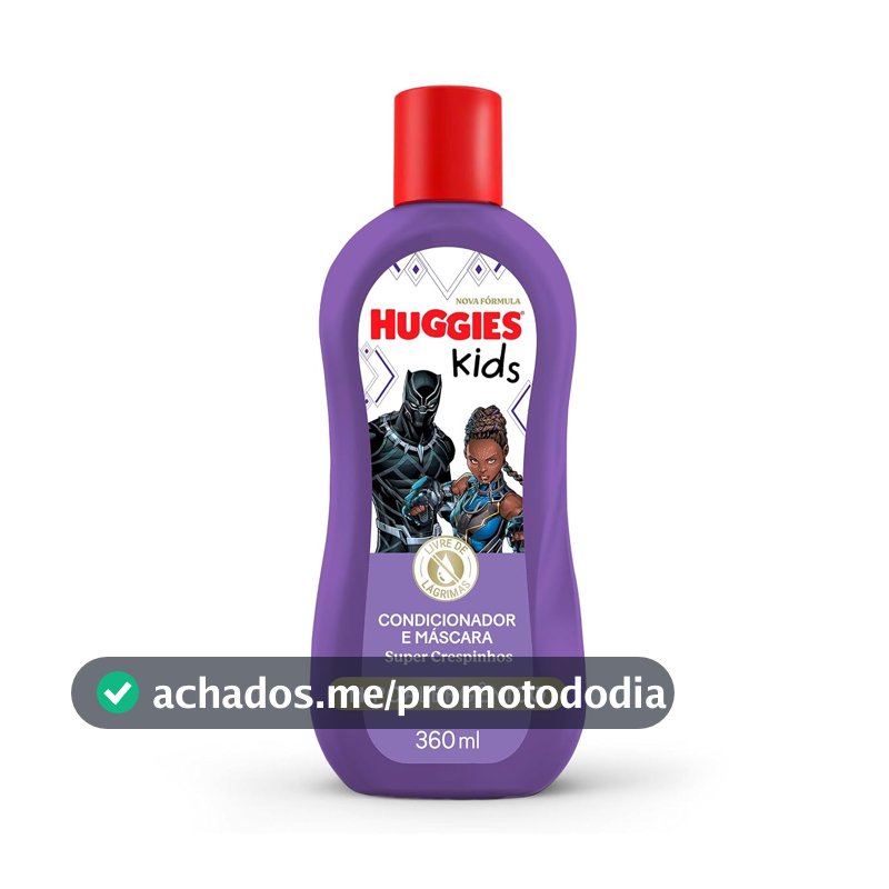 Condicionador Huggies Kids Super Crespinhos 360 ml