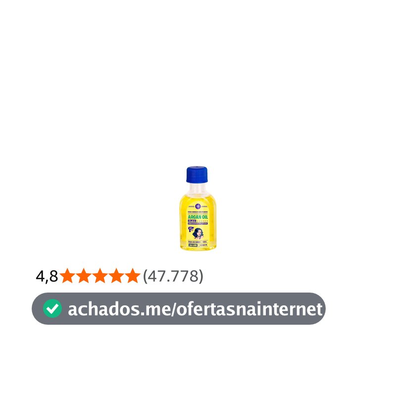 Argan Óleo Reparador 50ml , Lola Cosmetics