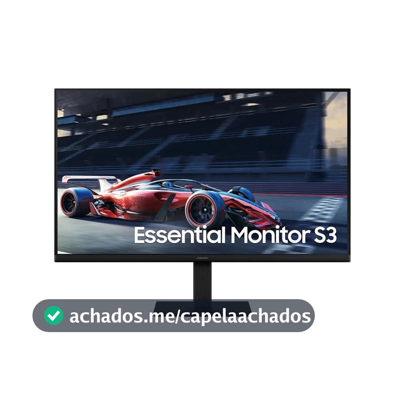 Monitor Gamer Samsung 27" FHD,100 Hz, HDMI, VGA,Preto, S3