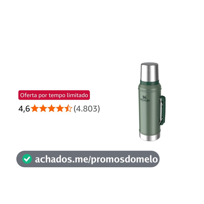 Garrafa térmica Classic Stanley